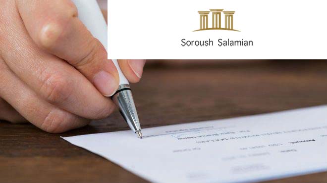 Endorsement of Negotiable Instruments