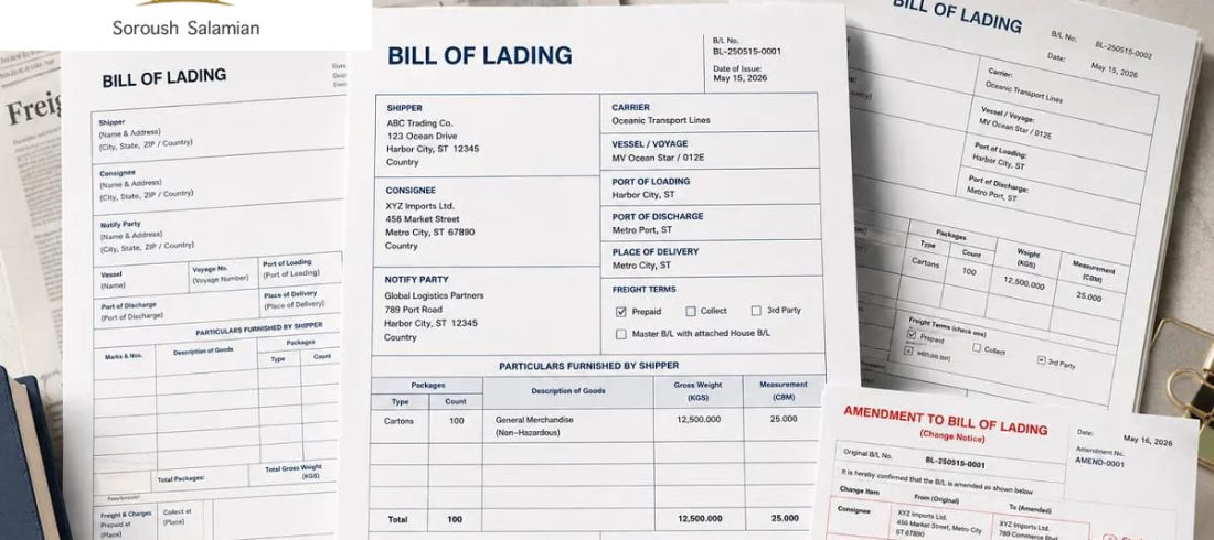 Legal Consequences of Issuing Multiple Conflicting Copies of a Bill of Lading